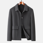 Men's Wool Coat – Stylish Warmth and Timeless Elegance.-Outfit2Go