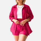 Women's Isla Lounge Set - Comfortable and Stylish Homewear-Outfit2Go