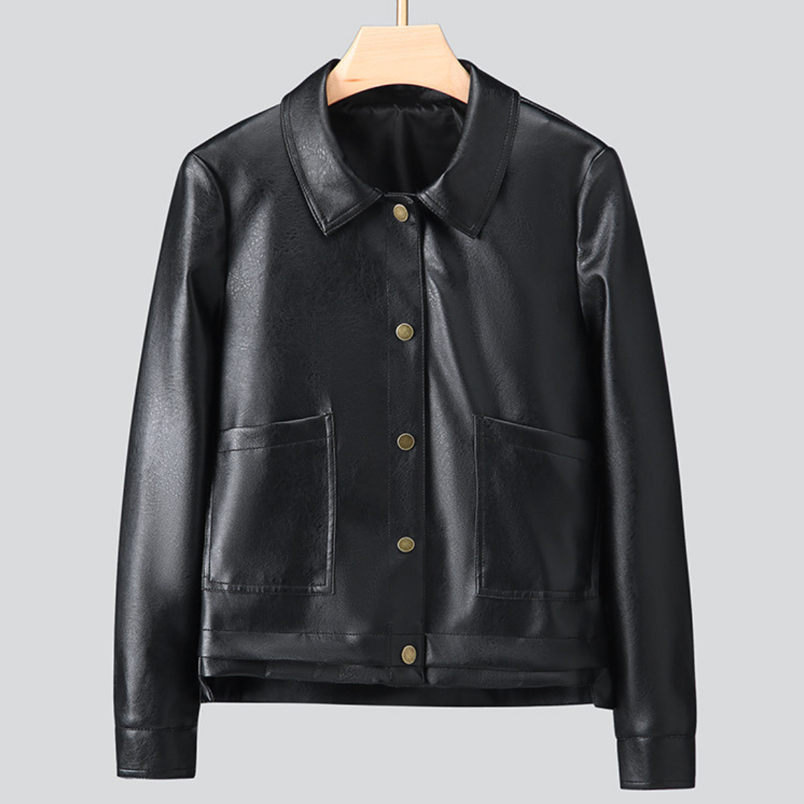 Women's Stylish Leather Jacket-Outfit2Go