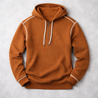 Men's Waffle Hoodie - Cozy and Stylish Sweatshirt