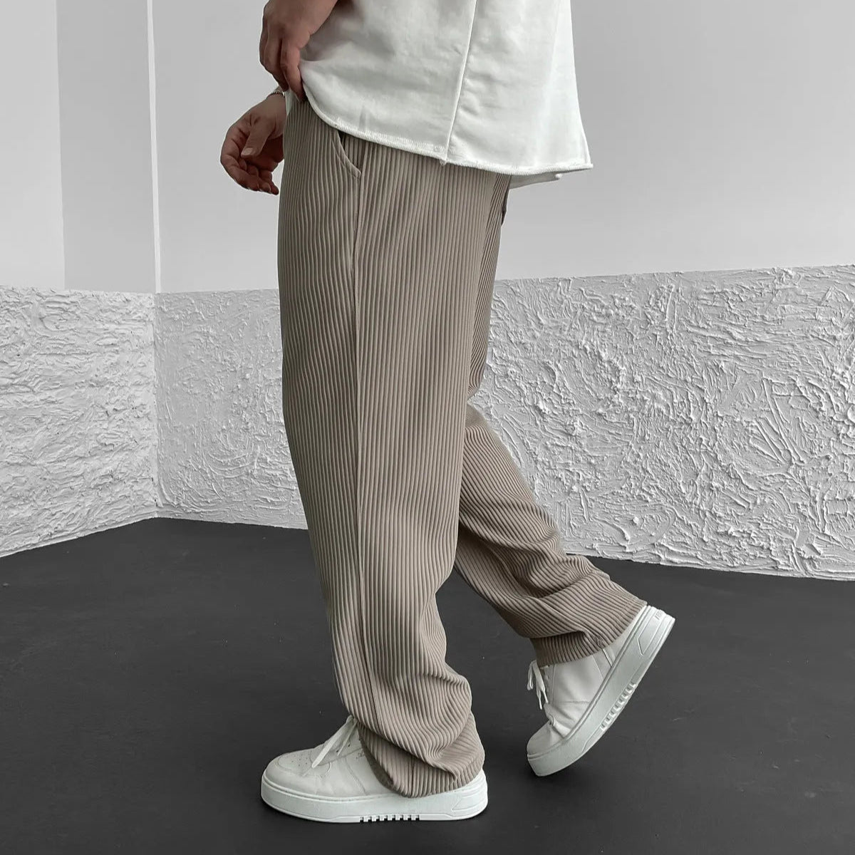Men's Relaxed Knit Pants - Monaco Style-Outfit2Go