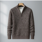 Men's Quarter-Zip Sweater - Stylish and Comfortable Knit Top