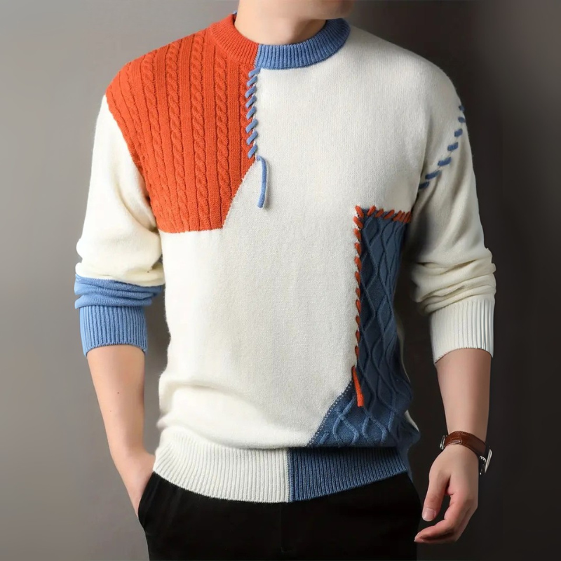 Men's Premium Knitted Sweater - Stylish & Comfortable
