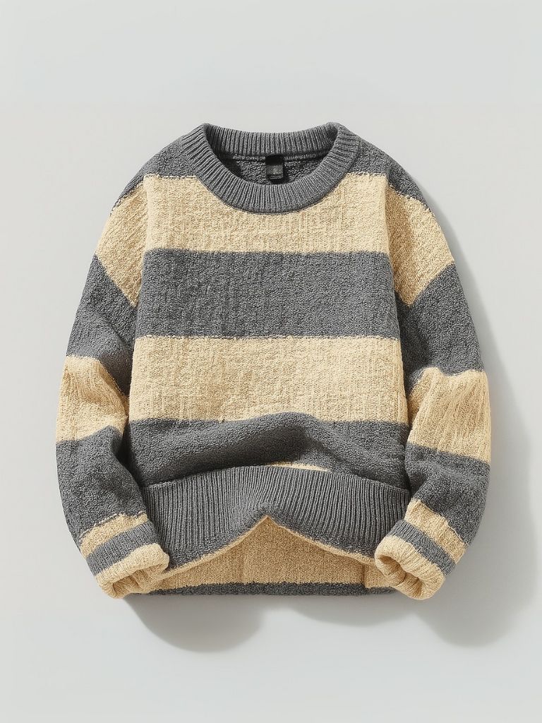 Men's Contemporary Knit Sweater-Outfit2Go