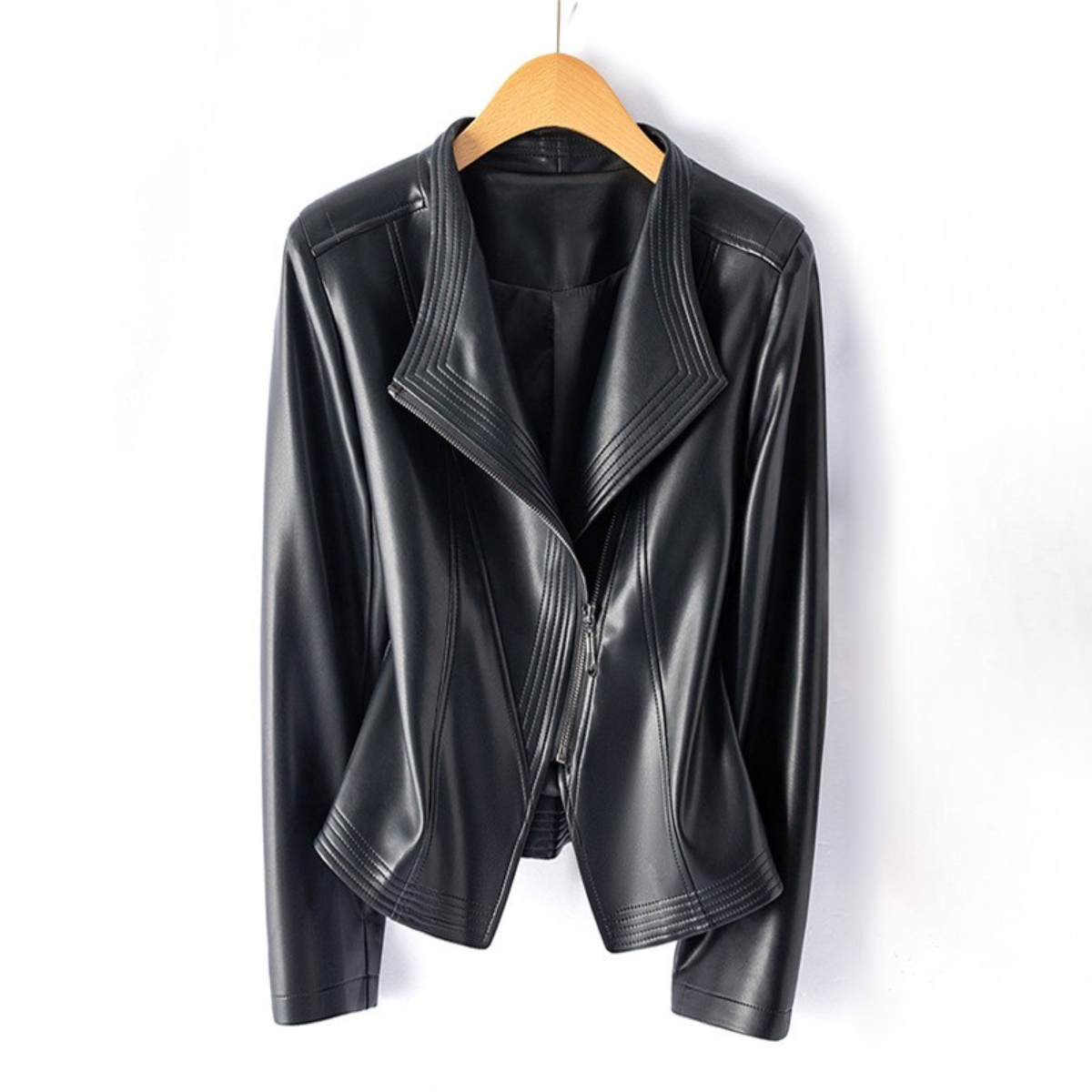 Women's Stylish Leather Jacket-Outfit2Go