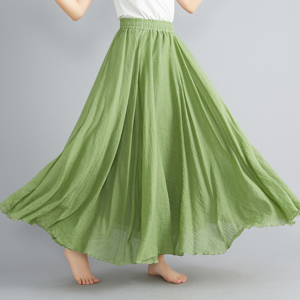 Women's Linen Willow Skirt - Lightweight & Stylish-Outfit2Go