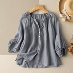 Women's Sheer Blouse - Elegant and Lightweight Top