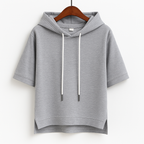 Women's Short Sleeve Hoodie