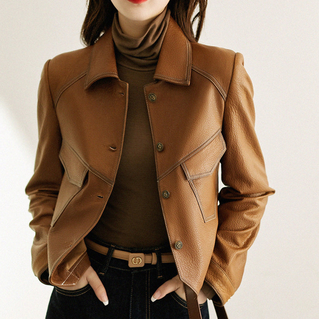 Women's Stylish Leather Jacket