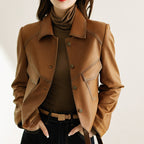Women's Stylish Leather Jacket