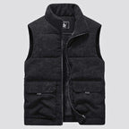 Men's Sherpa Corduroy Vest-Outfit2Go