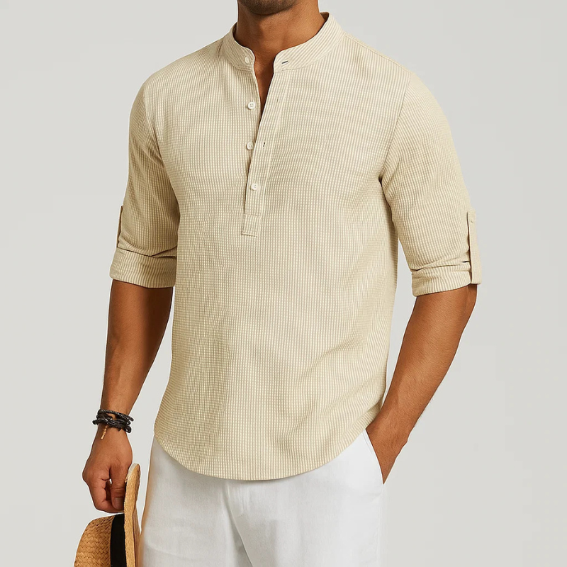 Men's Classic Henley Shirt