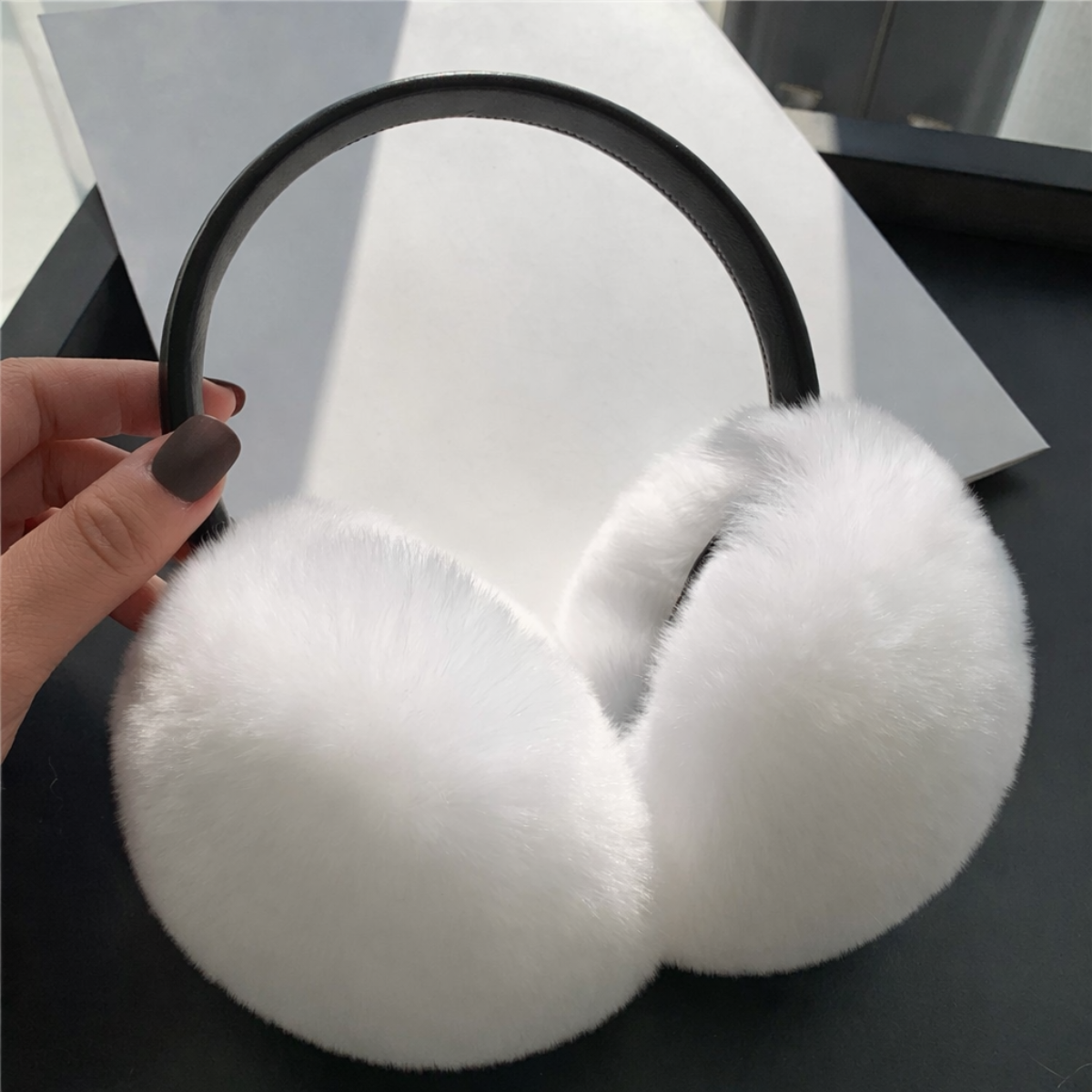 Cozy Faux Fur Earmuffs for Winter Warmth-Outfit2Go