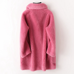 Women's Shearling Coat - Stylish and Cozy Outerwear