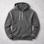 Men's Waffle Hoodie - Cozy and Stylish Sweatshirt