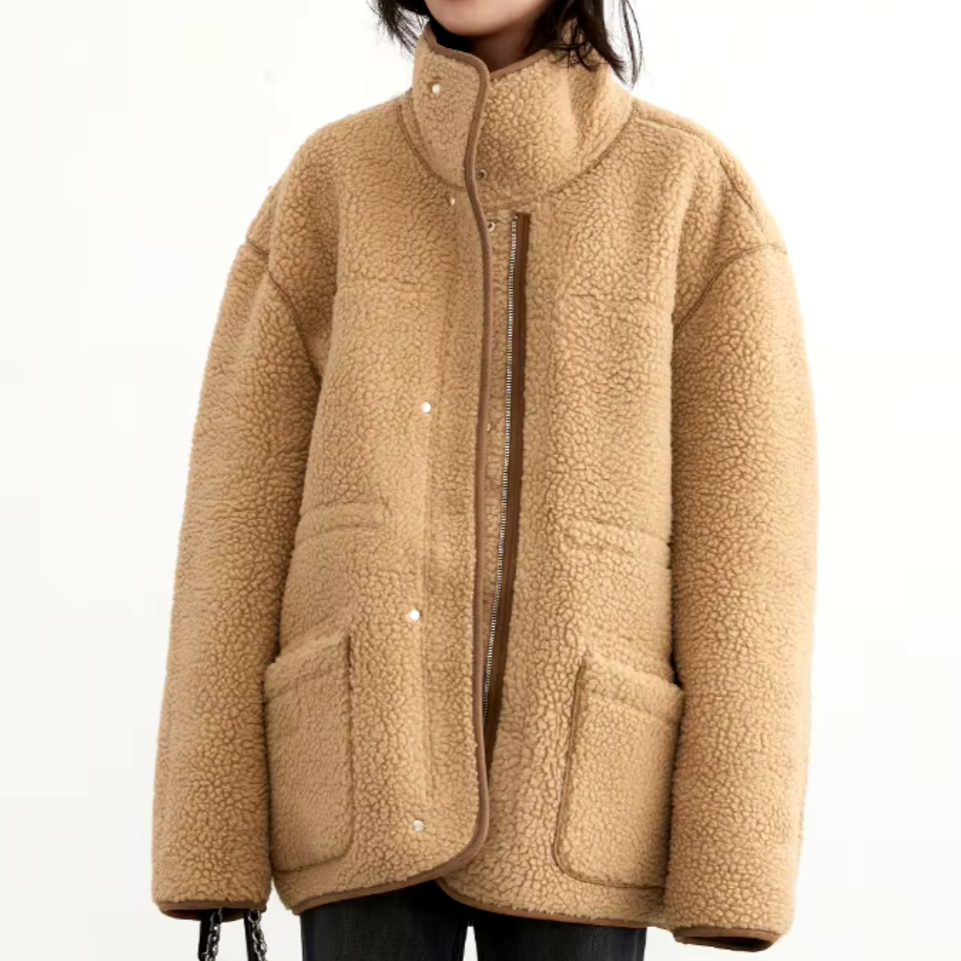 Women's Suede Jacket in Tuscany Style-Outfit2Go