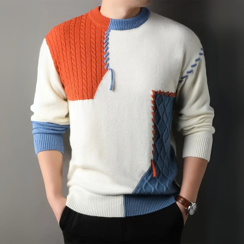 Men's Premium Knitted Sweater - Stylish & Comfortable