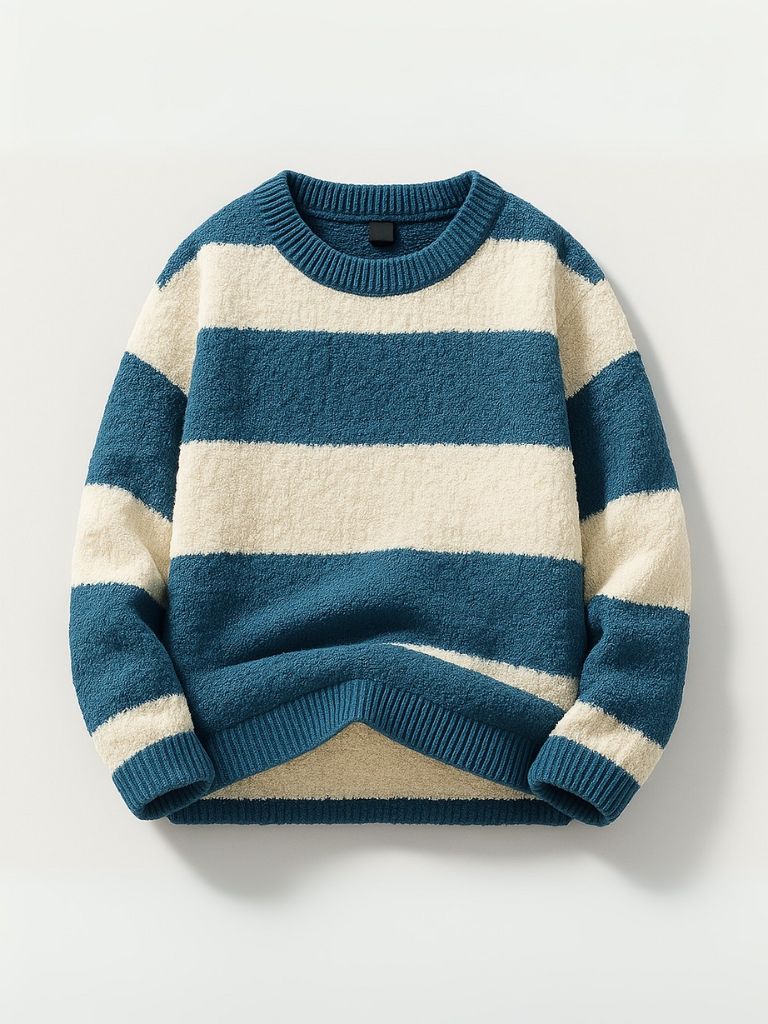 Men's Contemporary Knit Sweater-Outfit2Go