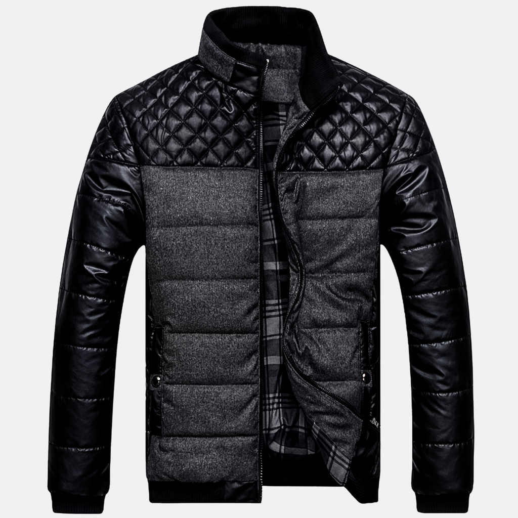 Men's Puffer Jacket – Ultimate Warmth and Comfort.-Outfit2Go