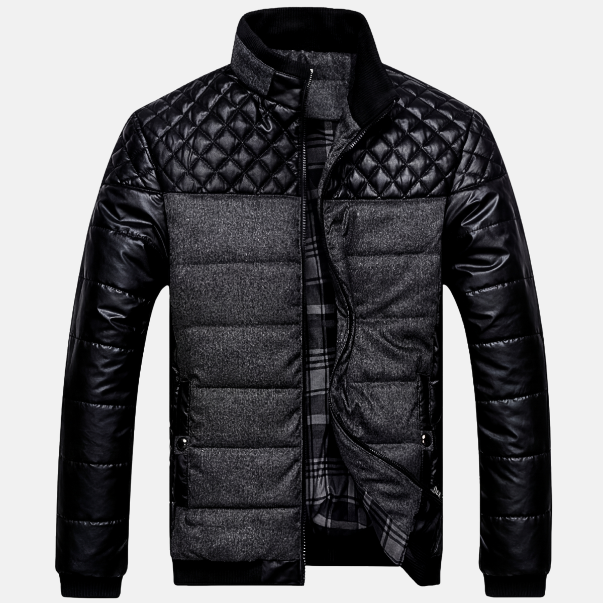 Men's Puffer Jacket – Ultimate Warmth and Comfort.-Outfit2Go