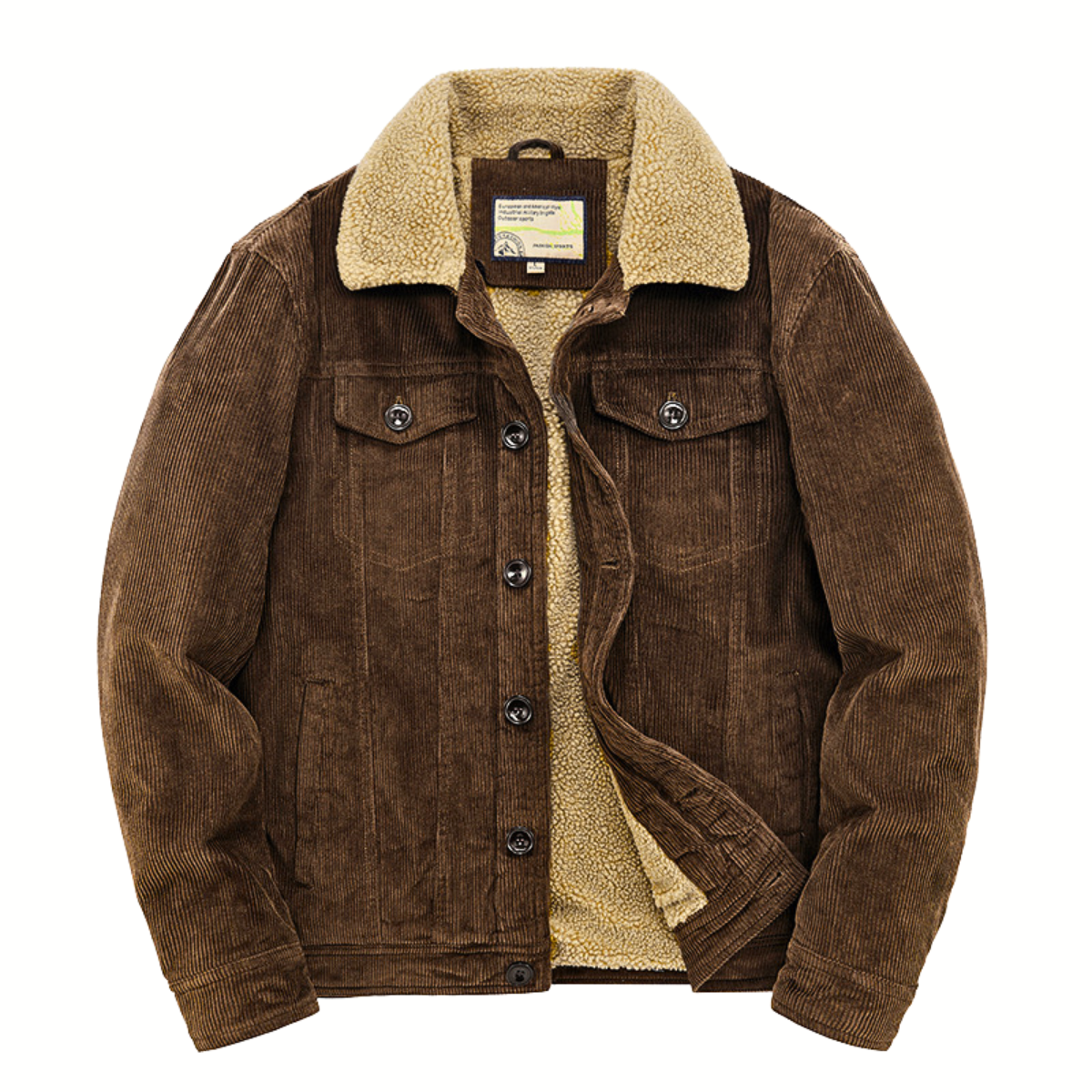 Men's Heritage Corduroy Jacket – Timeless Style and Comfort.-Outfit2Go