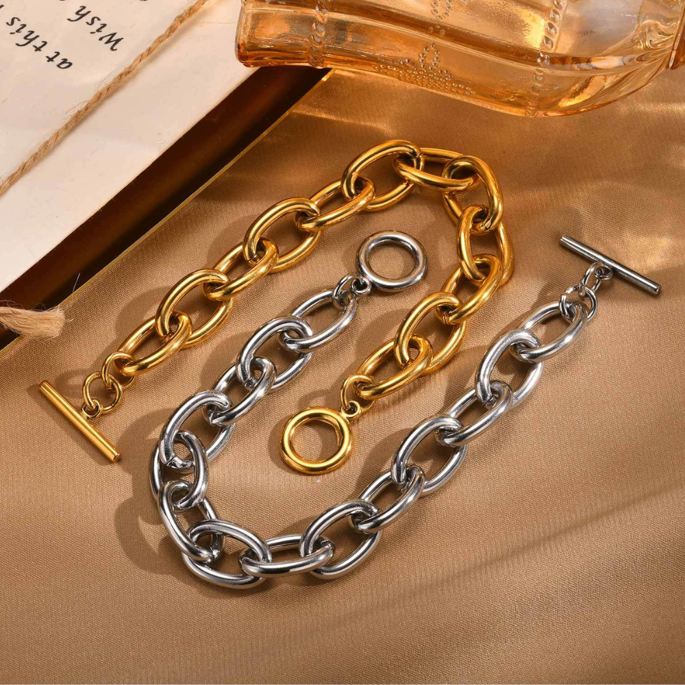 Elegant Link Bracelet for Stylish Accessories-Outfit2Go