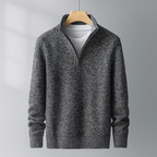 Men's Quarter-Zip Sweater - Stylish and Comfortable Knit Top