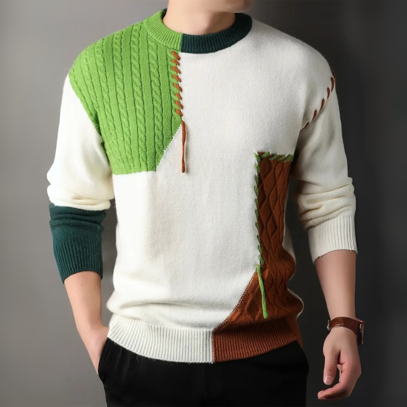 Men's Premium Knitted Sweater - Stylish & Comfortable