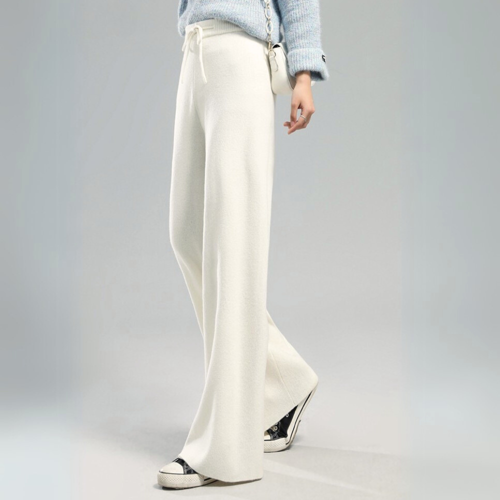Women's Mélange Knit Lounge Pants for Comfort and Style-Outfit2Go