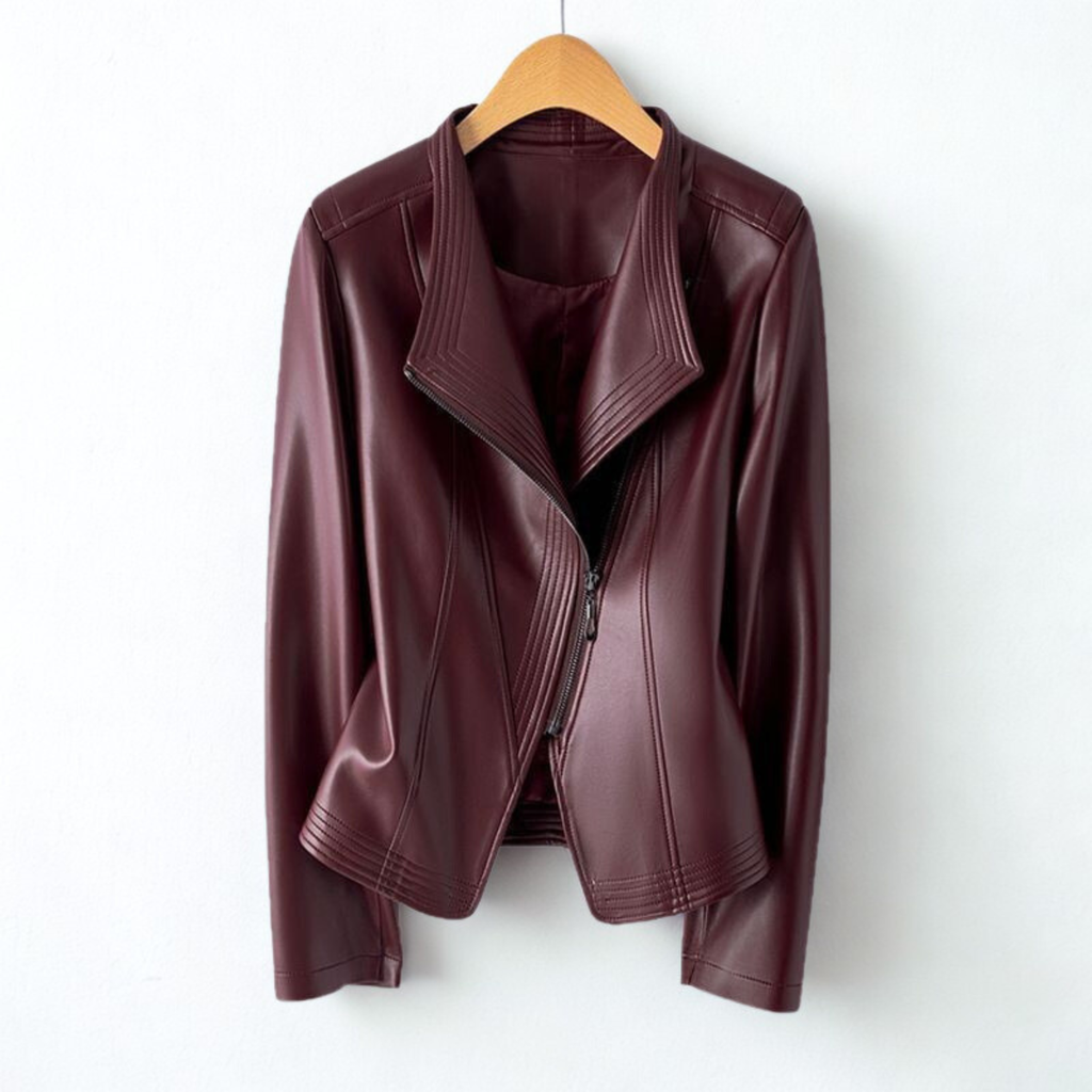 Women's Stylish Leather Jacket-Outfit2Go