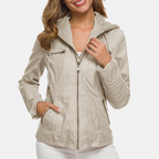 Women's Savona Leather Jacket - Stylish & Durable Outerwear-Outfit2Go