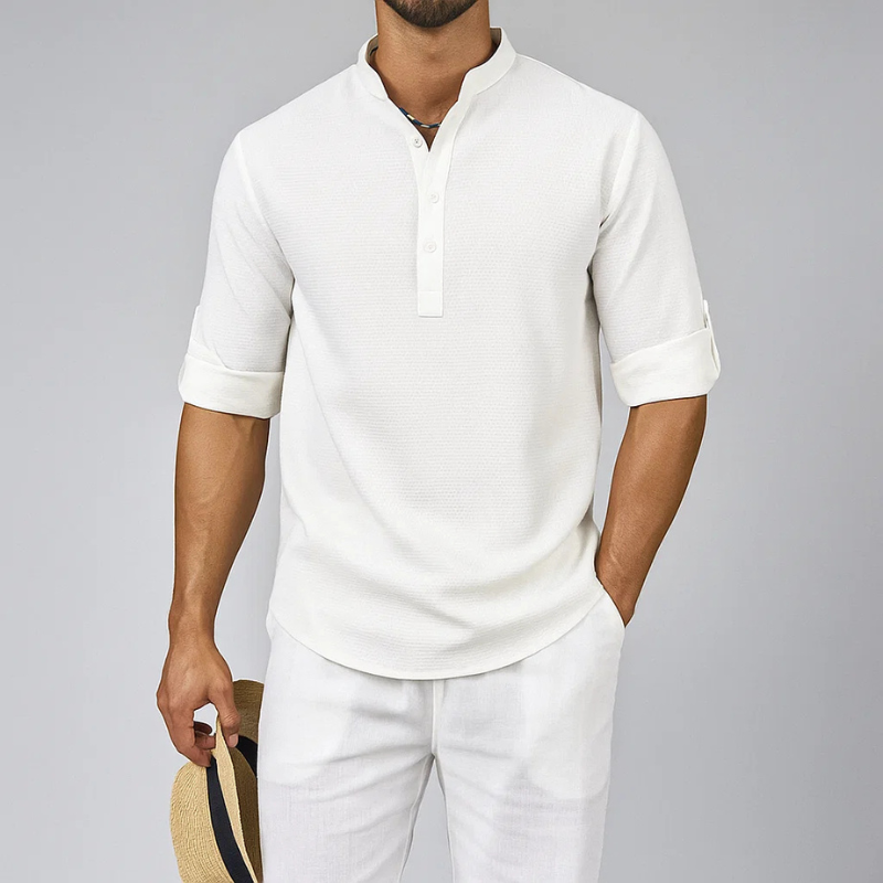 Men's Classic Henley Shirt