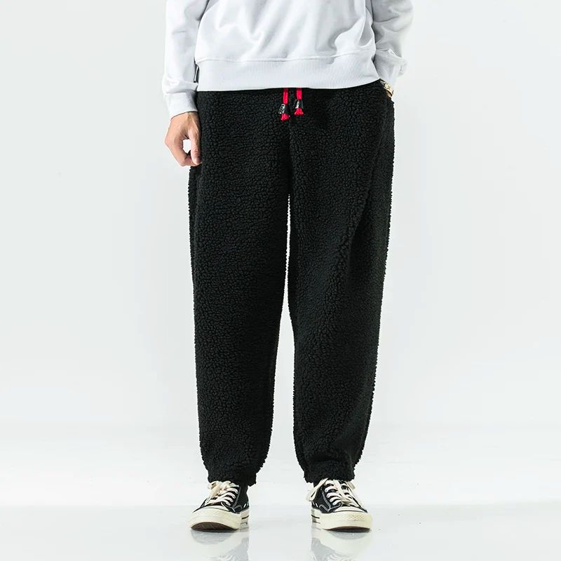 Men's Lambswool Sweatpants - Cozy and Stylish
