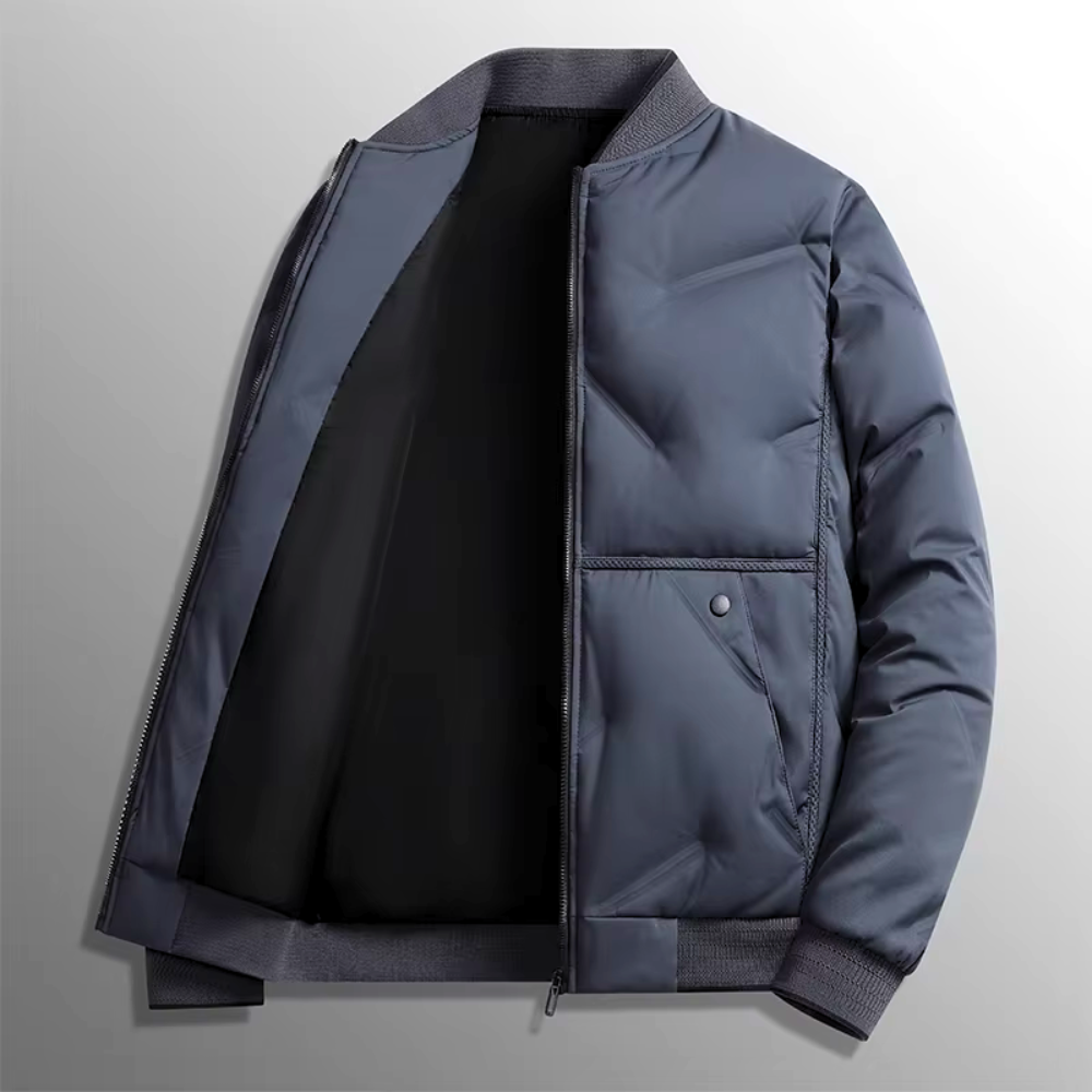 Men's Collared Jacket – Stylish and Versatile Outerwear.-Outfit2Go