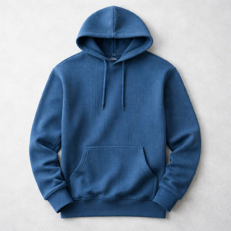 Men's Corduroy Hoodie - Stylish and Comfortable
