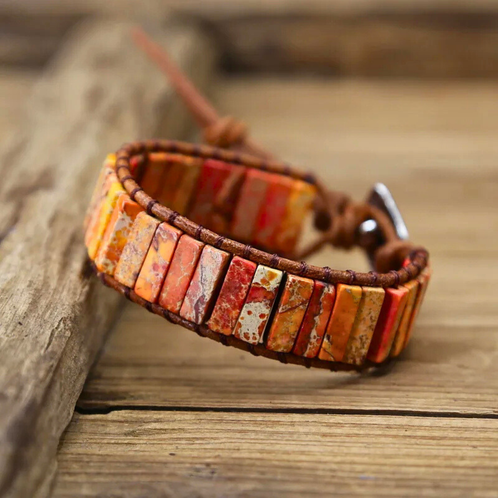 Eco-Friendly Earth-Inspired Tile Bracelet-Outfit2Go