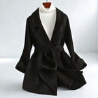 Women's Wool Coat - Stylish and Warm Outerwear-Outfit2Go