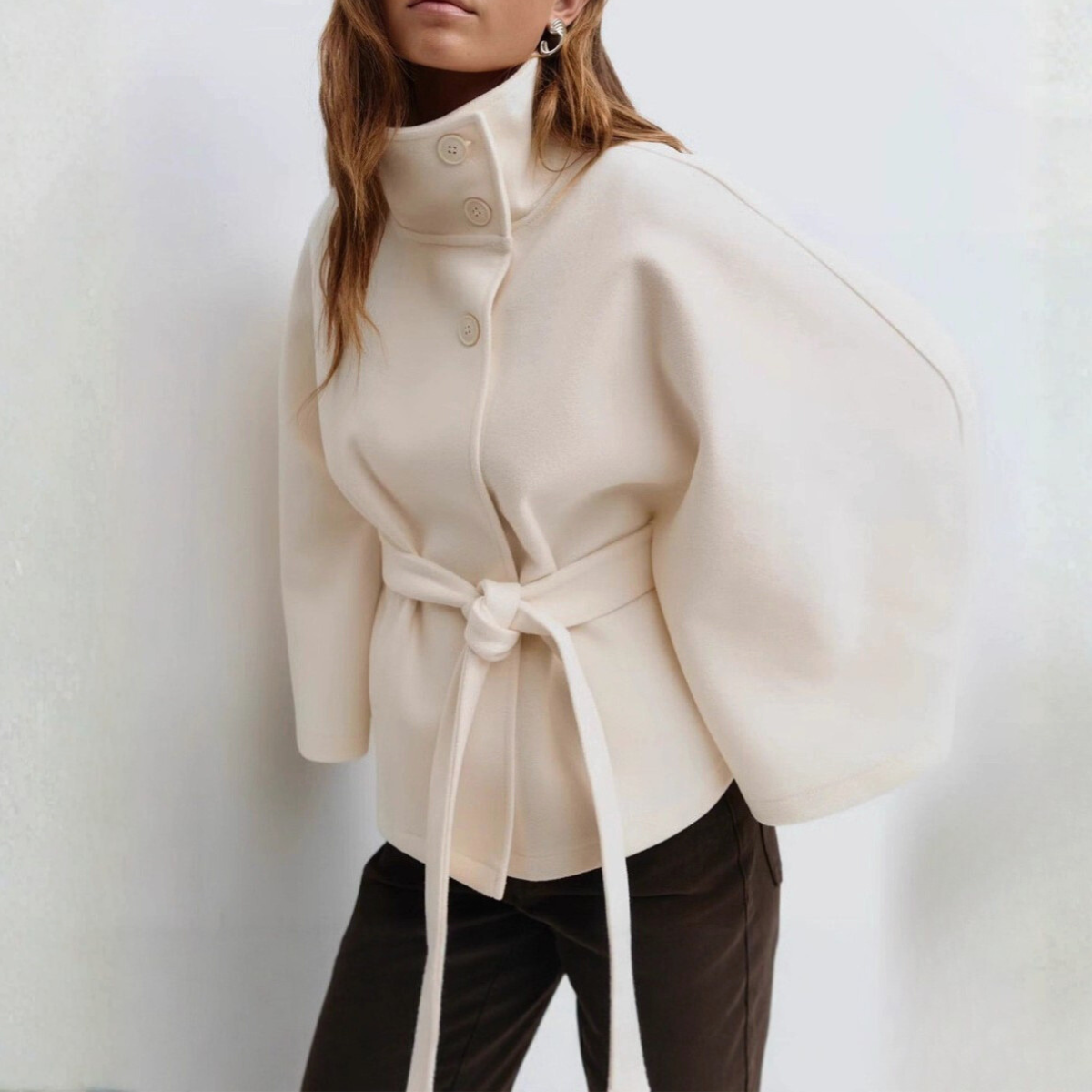 Women's Belted Savona Coat-Outfit2Go