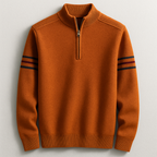 Men's Quarter-Zip Sweater - Stylish and Comfortable Knit Top