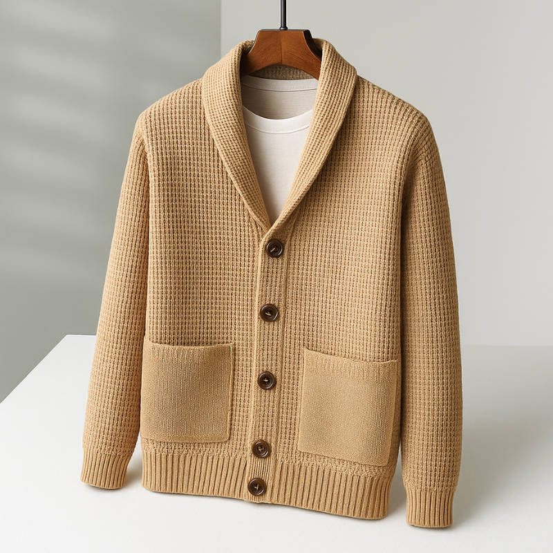 Men's Cashmere Cardigan-Outfit2Go