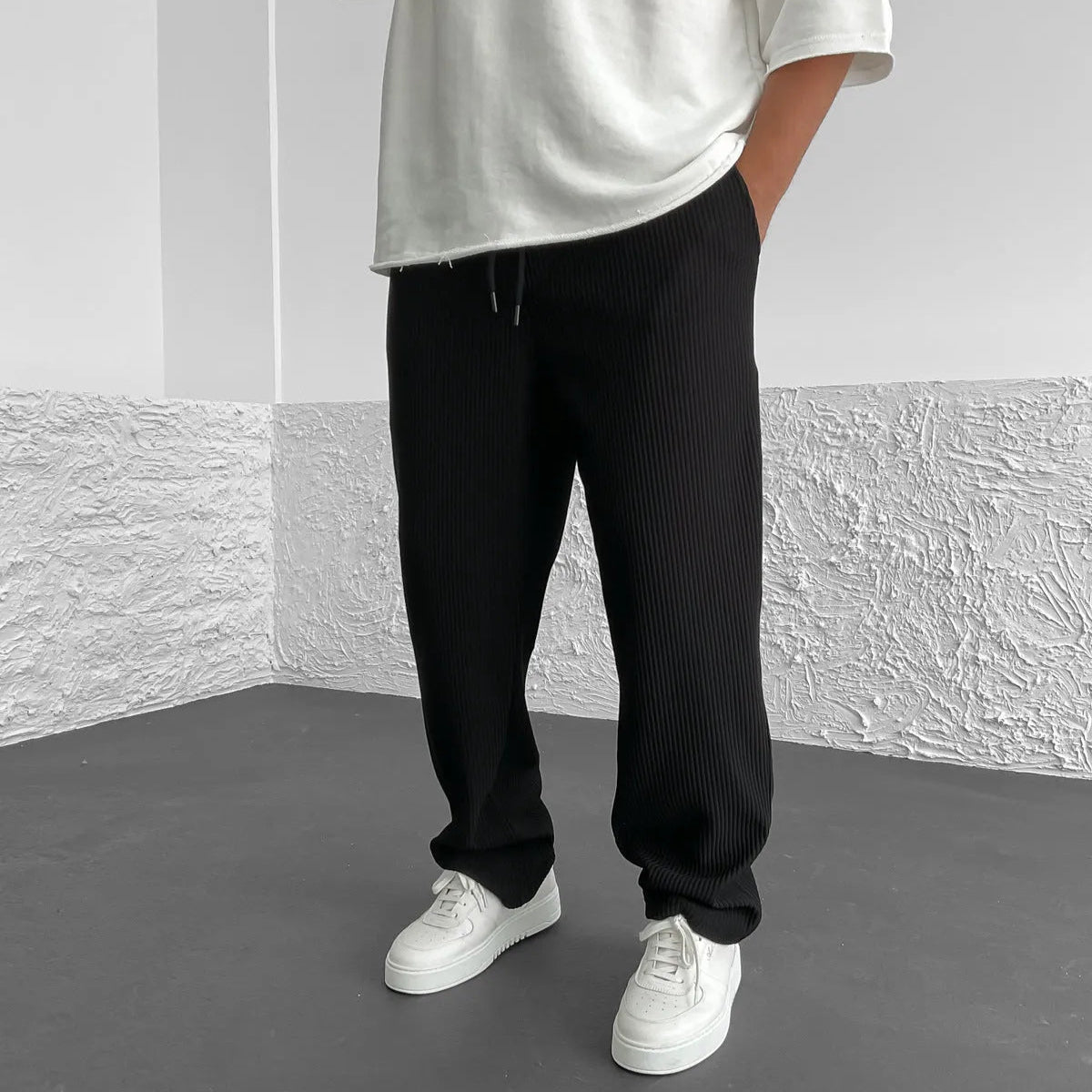Men's Relaxed Knit Pants - Monaco Style-Outfit2Go