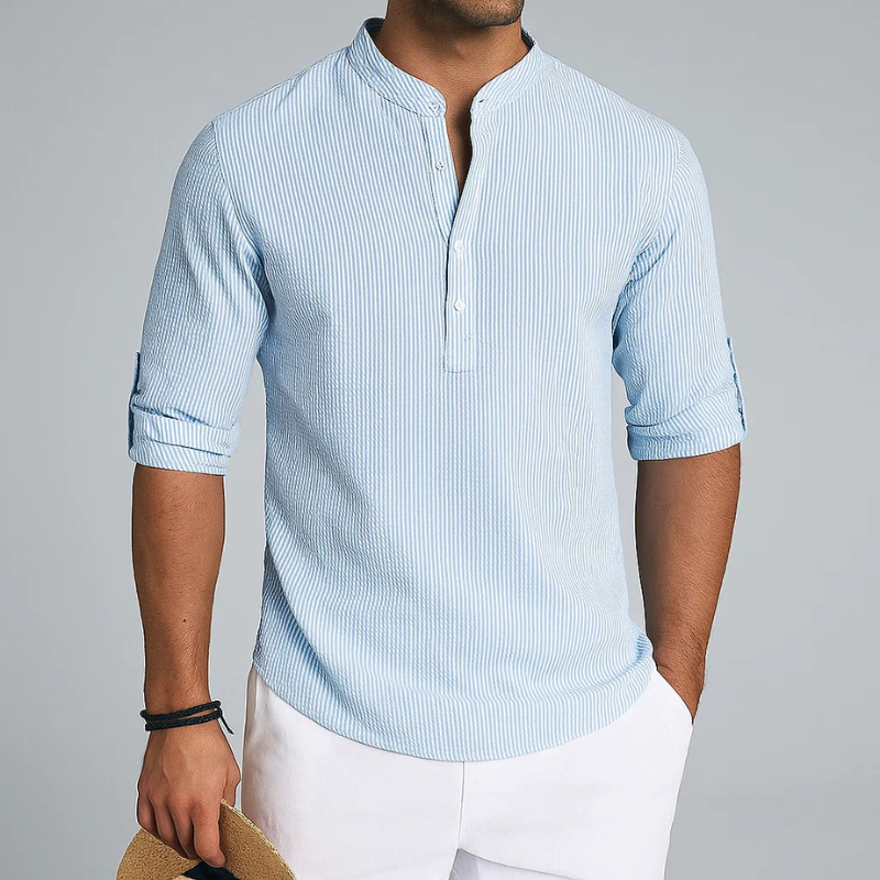 Men's Classic Henley Shirt