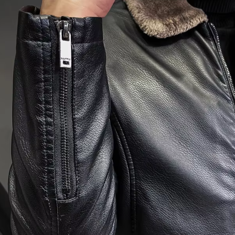 Men's Pilot Bomber Jacket – Stylish and Versatile Outerwear.-Outfit2Go