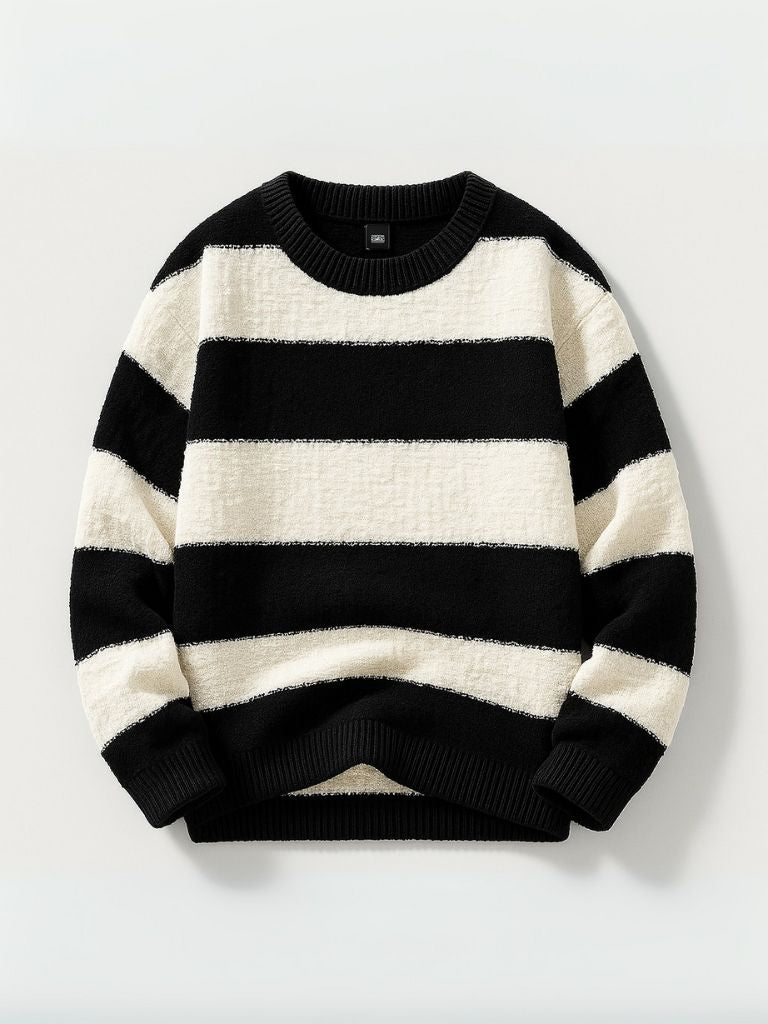 Men's Contemporary Knit Sweater-Outfit2Go
