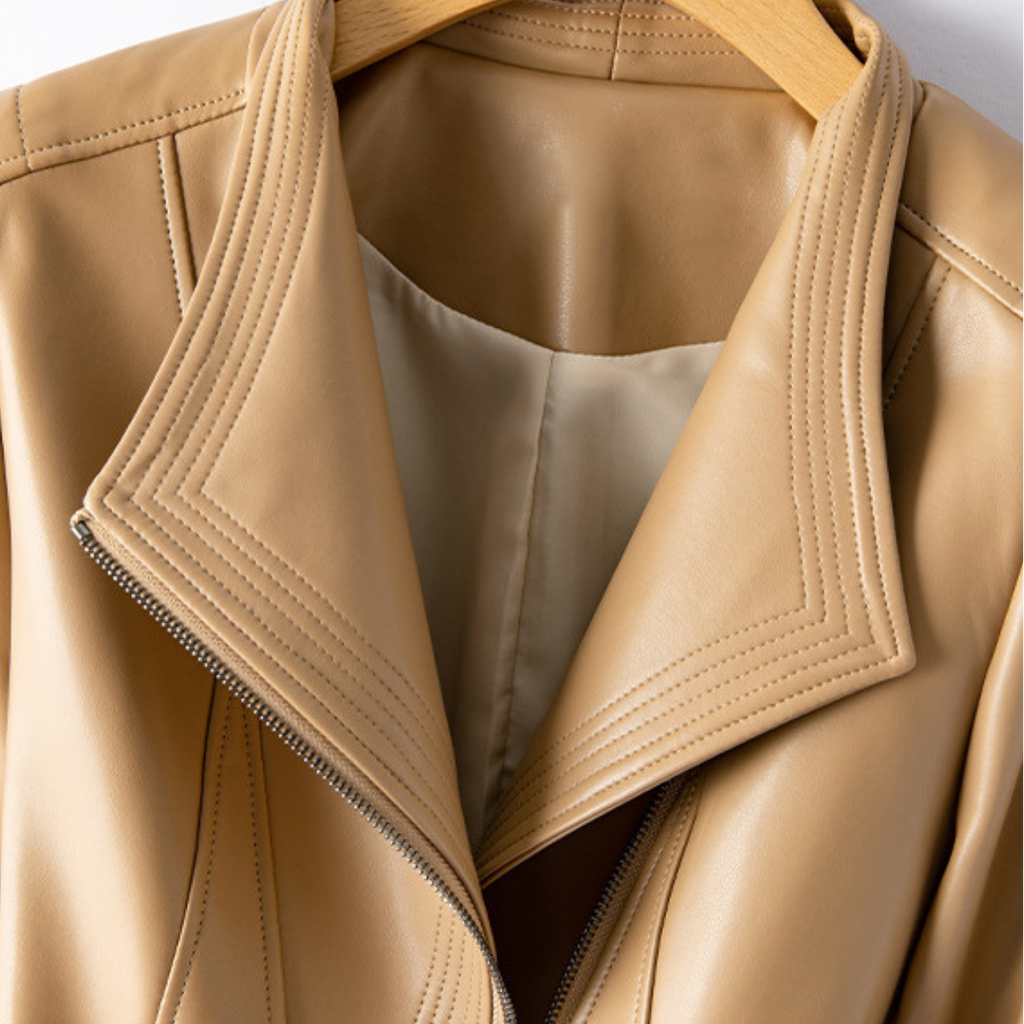 Women's Stylish Leather Jacket-Outfit2Go