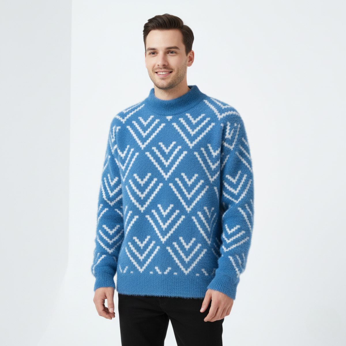 Men's Cozy Knit Sweater - Soft, Stylish, and Perfect for All Seasons-Outfit2Go