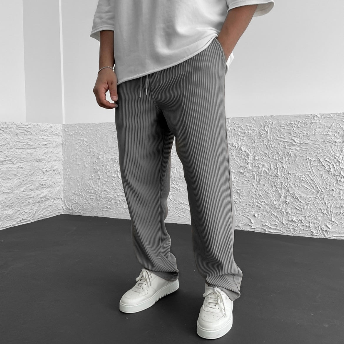 Men's Relaxed Knit Pants - Monaco Style-Outfit2Go