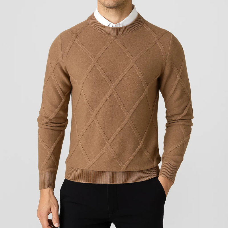 Men's Cashmere Sweater - Luxurious Comfort and Style