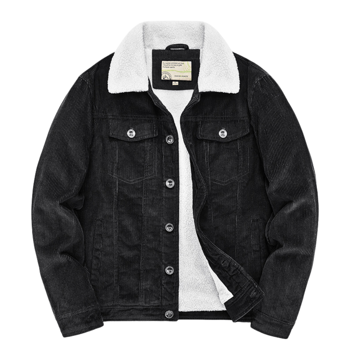 Men's Heritage Corduroy Jacket – Timeless Style and Comfort.-Outfit2Go