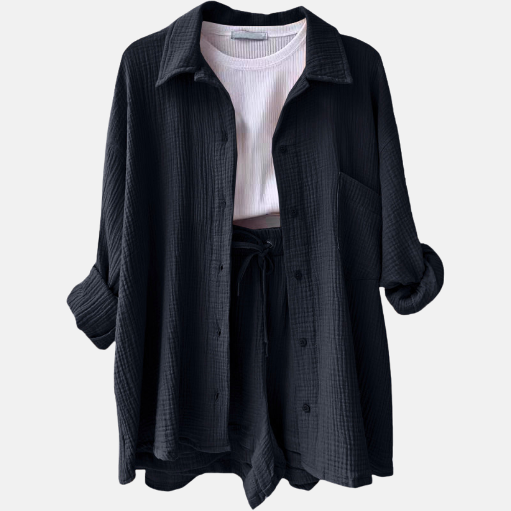 Women's Isla Lounge Set - Comfortable and Stylish Homewear-Outfit2Go